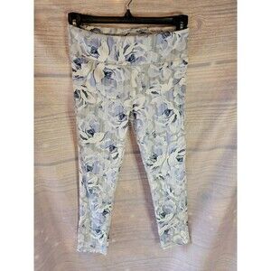 Mono B Activewear Baby Blue Floral Leggings